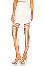 view 3 of 4 Mora Mini Skirt in Pearl White