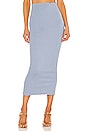 view 1 of 4 Logan Midi Skirt in Baby Blue