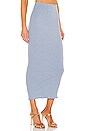 view 2 of 4 Logan Midi Skirt in Baby Blue
