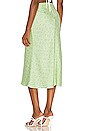 view 3 of 5 Gysele Midi Skirt in Sage Delilah