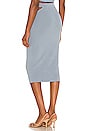 view 3 of 4 Dominic Skirt in Muted Blue