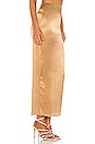 view 2 of 4 Selina Maxi Skirt in Toffee