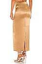 view 3 of 4 Selina Maxi Skirt in Toffee