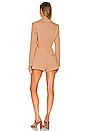 view 3 of 3 Genelle Romper in Taupe
