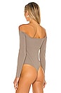 view 4 of 6 Novia Bodysuit in Taupe