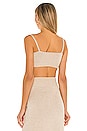 view 3 of 4 Mimmi Cropped Tank in Toffee