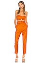 view 4 of 4 Josephina Crop Top in Desert Orange