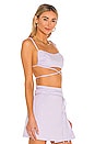 view 2 of 4 Tori Bralette in Pale Lavender
