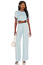 view 4 of 4 Jolie Crop Tee in Pale Blue
