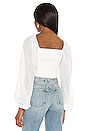 view 3 of 4 Poesia Top in White