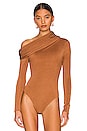 view 2 of 5 Cory Bodysuit in Chestnut Brown