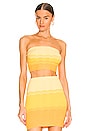 view 1 of 4 Avalon Knit Top in Yellow Ombre