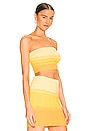 view 2 of 4 Avalon Knit Top in Yellow Ombre