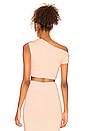 view 3 of 4 Canela Crop Top in Nude