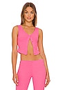 view 1 of 4 Abby Top in Hot Pink
