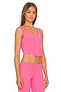 view 2 of 4 Abby Top in Hot Pink