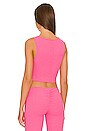 view 3 of 4 Abby Top in Hot Pink