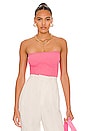 view 1 of 4 Hazel Tube Top in Hot Pink