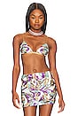 view 1 of 5 Kristen Bralette in Multi Marble