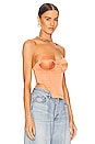 view 2 of 4 Cassandra Corset in Peach