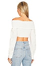 view 3 of 4 Carrie Top in White