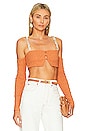 view 1 of 5 Kimberly Top in Ginger Orange