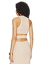 view 3 of 4 Hyda Cut Out Knit Top in Cream