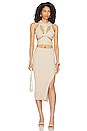 view 4 of 4 Hyda Cut Out Knit Top in Cream