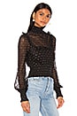 view 2 of 5 Anabel Top in Black