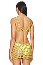 view 3 of 5 Lilah Crop Top in Yellow Daisy