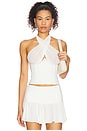 view 1 of 5 Luzina Top in Bone