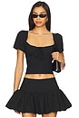 view 1 of 4 Cari Top in Black