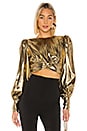 view 2 of 5 Ariella Top in Gold