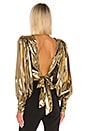 view 4 of 5 Ariella Top in Gold