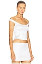 view 2 of 4 Elora Top in Ivory