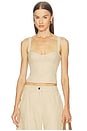 view 1 of 4 Gigi Top in Beige