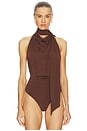 view 2 of 5 Jaci Bodysuit in Espresso