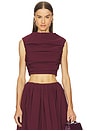 view 1 of 4 Carina Top in Oxblood