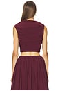 view 3 of 4 Carina Top in Oxblood