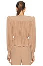 view 3 of 4 Amada Top in Taupe