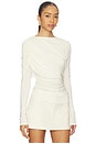 view 2 of 4 Eliana Top in Ivory