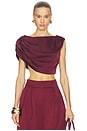 view 1 of 5 Vionetta Top in Oxblood
