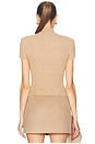 view 3 of 4 Gabbi Brushed Knit Top in Taupe