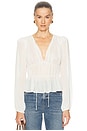 view 1 of 5 Lysette Top in Ivory