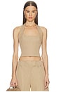 view 1 of 4 Amaia Top in Khaki