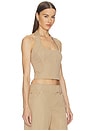 view 2 of 4 Amaia Top in Khaki