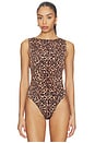 view 2 of 5 Evita Bodysuit in Leopard
