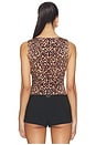 view 4 of 5 Evita Bodysuit in Leopard
