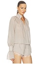 view 2 of 5 Amaya Top in Stone Stripe
