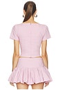 view 3 of 4 Cari Top in Mauve Pink